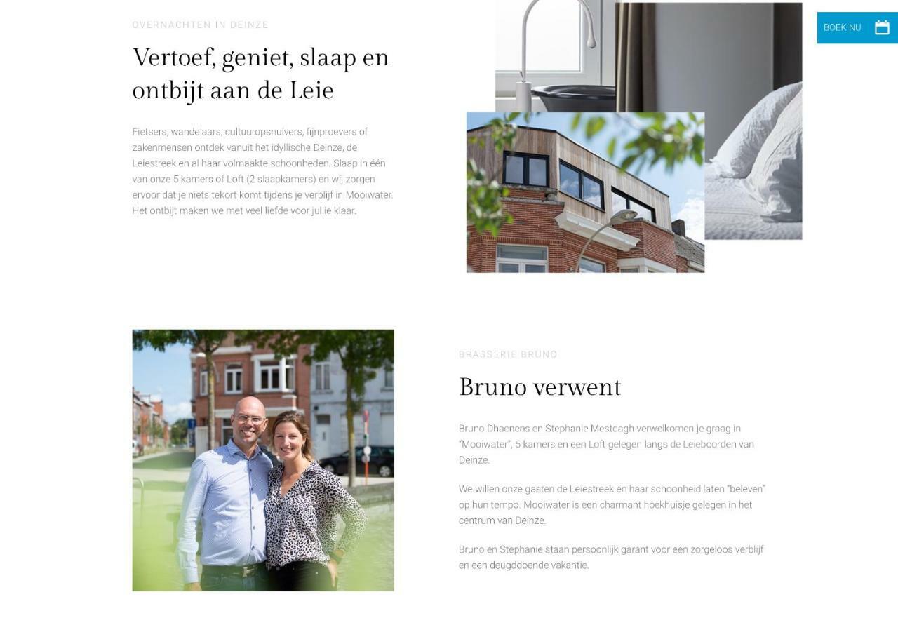 Hotel Mooiwater Deinze Exterior foto